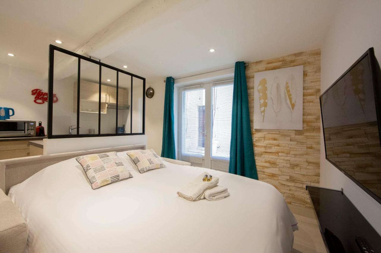 Brand-New Atypical Studio In Rue Fourmilliere Antibes Exteriör bild